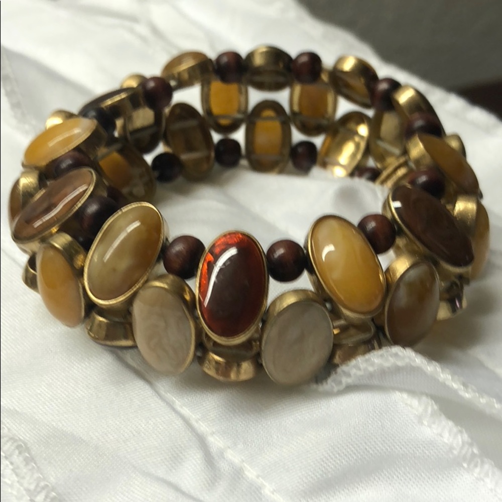 Multi colored bracelet.